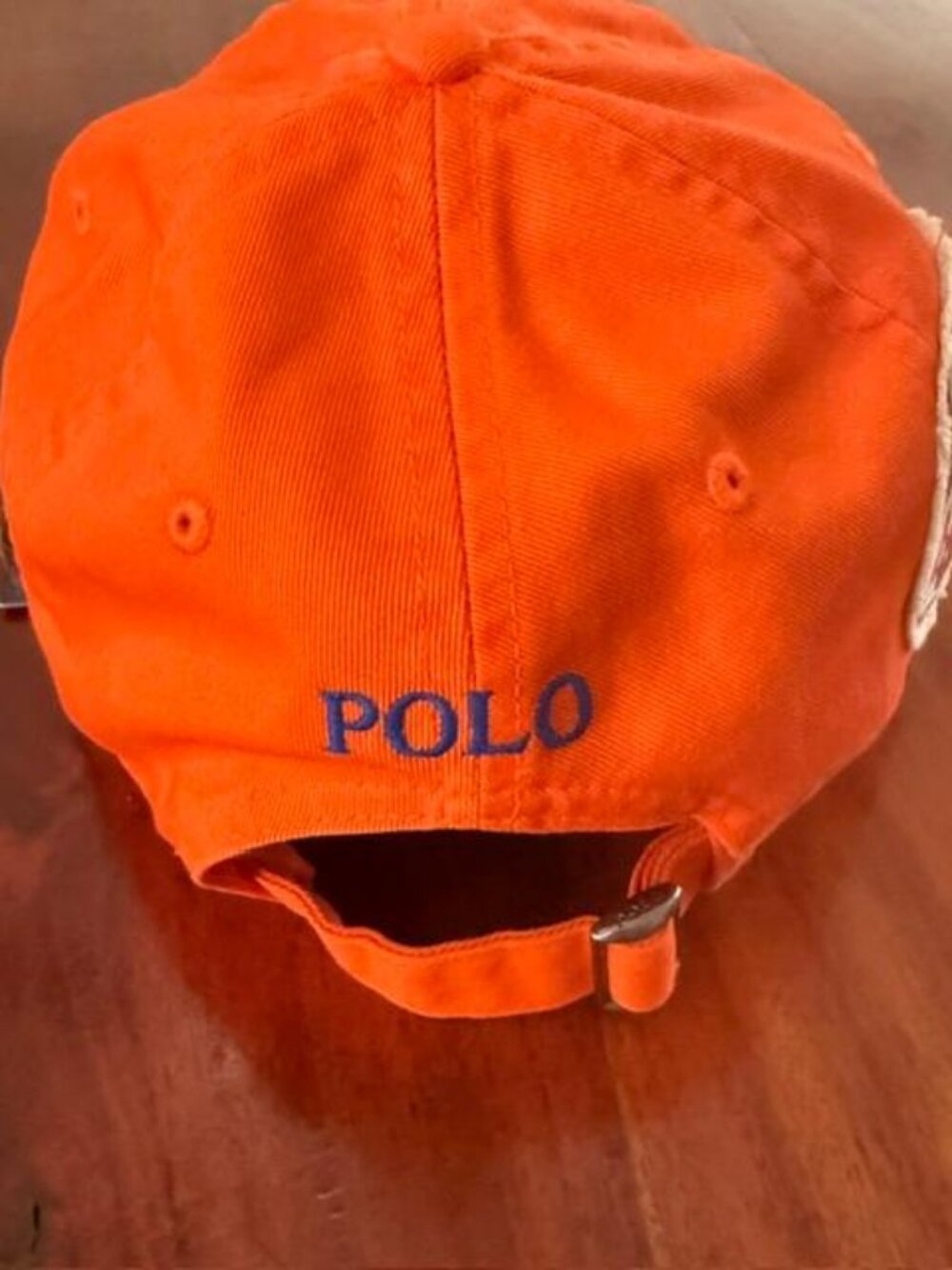 NWT POLO RALPH LAUREN 1 OF 1 ORANGE LETTERMAN P TIGER RLPC 67 FOOTBALL HAT CAP - Picture 8 of 10